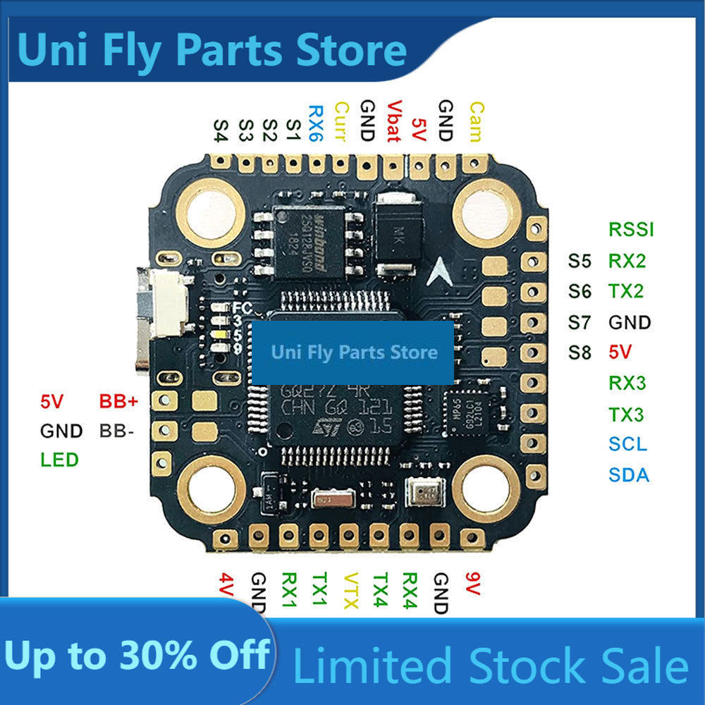 Betaflight Fc F7 - Полетный контроллер F7 MINI MPU6500 16