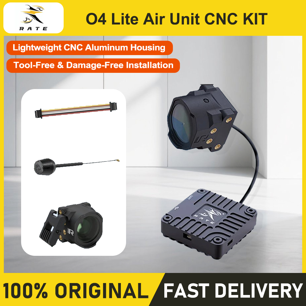 Drone Camera Case - Комплект CNC-деталей RATE O4 Lite Air