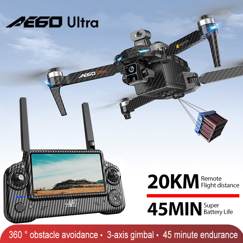 Drone Camera 4K - AE60 GPS Дрон Профессиональная камера 8K