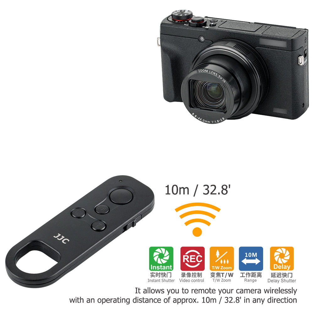 Canon Camera Eos R50 - JJC BR-E1 Bluetooth-пульт дистанционного управления для