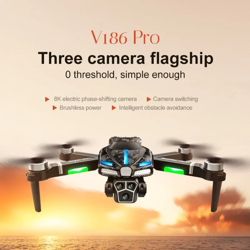 Новый V186 Pro Drone Профессио – обзор и цена Drone Camera With Gimbal