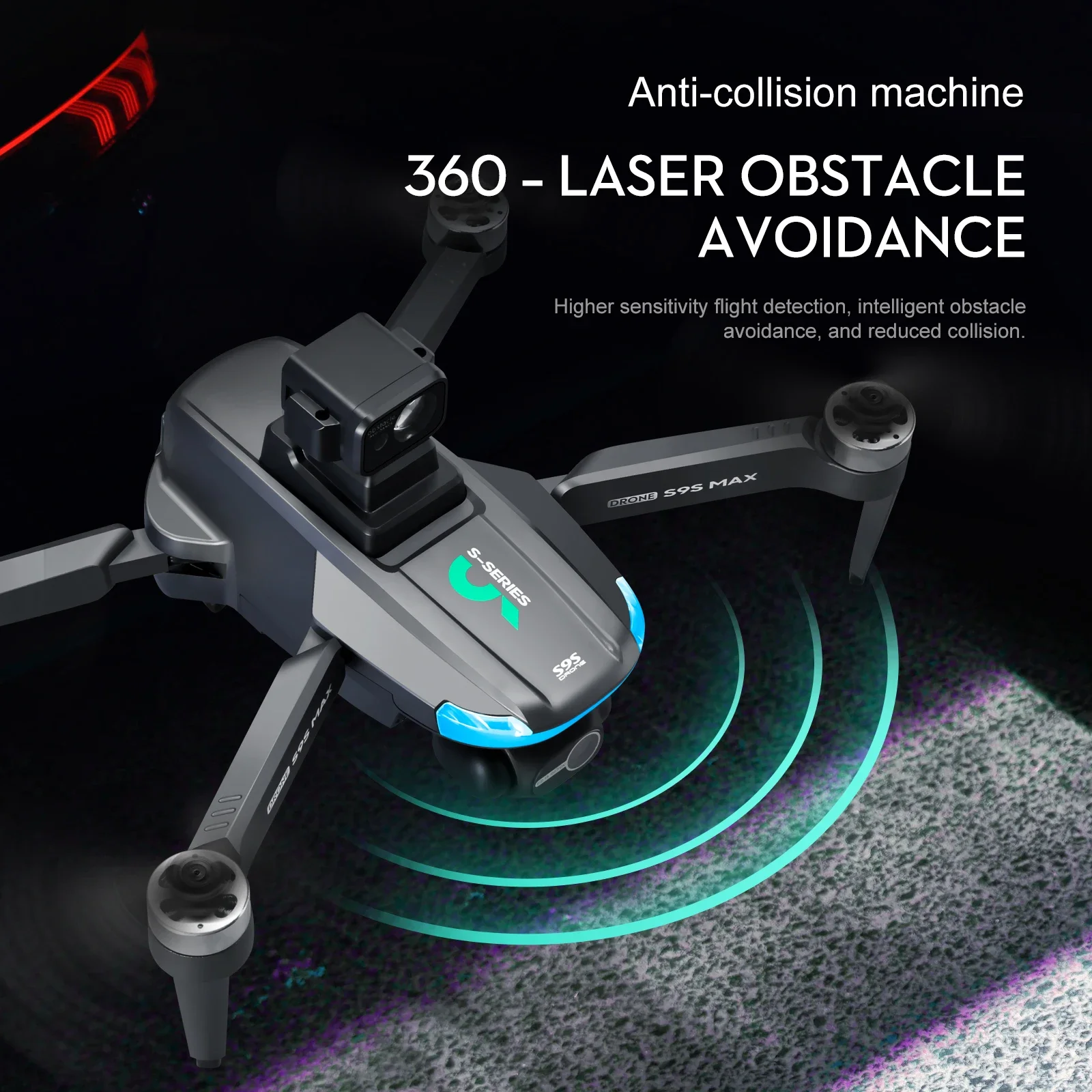НОВЫЙ S9S MAX MINI Drone 4K 2- – обзор и цена Drone Camera 4K